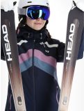 Miniatuur Rehall, June-R ski-jas dames Navy blauw, paars 