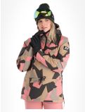 Miniatuur Rehall, Loiza-R winter anorak dames Camo Rose roze 