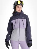 Miniatuur Rehall, Meave-R ski-jas dames Graphite grijs, paars 