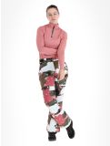 Miniatuur Rehall, Nori-R skibroek dames Camo Abstract Rose multicolor, roze 