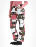 Miniatuur Rehall, Nori-R skibroek dames Camo Abstract Rose multicolor, roze 