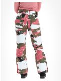 Miniatuur Rehall, Nori-R skibroek dames Camo Abstract Rose multicolor, roze 