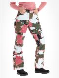 Miniatuur Rehall, Nori-R skibroek dames Camo Abstract Rose multicolor, roze 