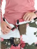 Miniatuur Rehall, Nori-R skibroek dames Camo Abstract Rose multicolor, roze 