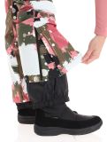 Miniatuur Rehall, Nori-R skibroek dames Camo Abstract Rose multicolor, roze 