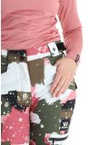 Miniatuur Rehall, Nori-R skibroek dames Camo Abstract Rose multicolor, roze 