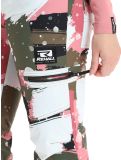 Miniatuur Rehall, Nori-R skibroek dames Camo Abstract Rose multicolor, roze 