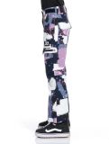 Miniatuur Rehall, Nori-R-Jr. skibroek kinderen Camo Abstract Lavender multicolor, paars 