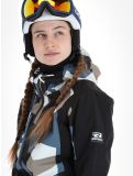 Miniatuur Rehall, Sebbi-R ski-jas dames Camo White wit 