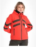 Miniatuur Rehall, Soof-R ski-jas dames Hibiscus Red rood 