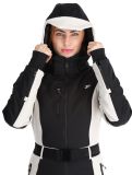 Miniatuur Rehall, Teddie-R ski overall dames Moonbeam beige, zwart 