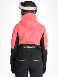 Miniatuur Rehall, Tyger-R ski overall dames Calypso Coral roze, zwart 