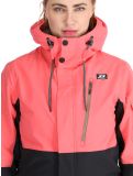 Miniatuur Rehall, Tyger-R ski overall dames Calypso Coral roze, zwart 