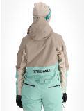 Miniatuur Rehall, Tyger-R ski overall dames Feldspar beige, groen 