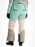 Miniatuur Rehall, Tyger-R ski overall dames Feldspar beige, groen 