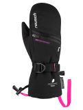 Miniatuur Reusch, Lando R-TEX® XT skiwanten kinderen Black / Pink Glo roze, zwart 