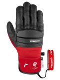 Miniatuur Reusch, Marco Odermatt skihandschoenen heren Black / Fire Red rood, zwart 