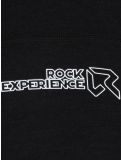 Miniatuur Rock Experience, Moonstone thermoshirt heren Caviar Melange / Ebony Melange grijs, zwart 