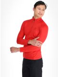 Miniatuur Rossignol, Classique 1/2 Zip skipully heren Sports Red rood 