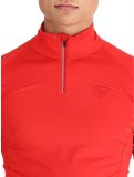 Miniatuur Rossignol, Classique 1/2 Zip skipully heren Sports Red rood 