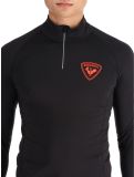 Miniatuur Rossignol, New Hero Classique 1/2 Zip skipully heren Black zwart 