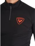 Miniatuur Rossignol, New Hero Classique 1/2 Zip skipully heren Black zwart 