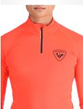 Miniatuur Rossignol, New Hero Classique 1/2 Zip skipully heren Neon Red rood 