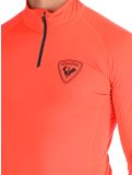 Miniatuur Rossignol, New Hero Classique 1/2 Zip skipully heren Neon Red rood 