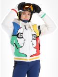 Miniatuur Rossignol, JC De Castelbajac Space Bomber ski-jas dames White wit 