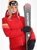 Miniatuur Rossignol, W Strawpile ski-jas dames Ruby Red rood 