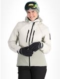 Miniatuur Rukka, Saarla ski-jas dames Natural White beige, grijs 