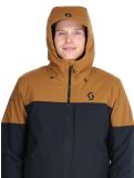 Miniatuur Scott, Jacket M's Ultimate Dryo 10 ski-jas heren Bread Brown / Black bruin, zwart 