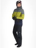 Miniatuur Scott, Jacket M's Ultimate Dryo 10 ski-jas heren Shadow Grey / Meadow Green grijs, groen 