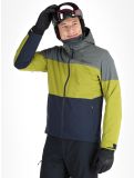 Miniatuur Scott, Jacket M's Ultimate Dryo 10 ski-jas heren Shadow Grey / Meadow Green grijs, groen 