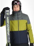 Miniatuur Scott, Jacket M's Ultimate Dryo 10 ski-jas heren Shadow Grey / Meadow Green grijs, groen 