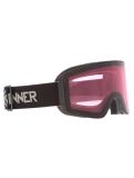 Miniatuur Sinner, Aura skibril extra lens unisex Matt Black zwart 