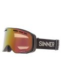 Miniatuur Sinner, Olympia skibril unisex Matt Black zwart 