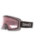 Miniatuur Sinner, Sin Valley skibril unisex Matt Dark Grey grijs 