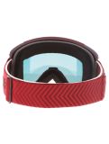 Miniatuur Sinner, Snowflake skibril extra lens unisex Matt Burgundy rood 