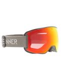 Miniatuur Sinner, Snowflake skibril extra lens unisex Matt Moss groen 