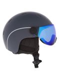 Miniatuur Sinner, Titan Visor skihelm met vizier unisex Matt Dark Grey grijs 