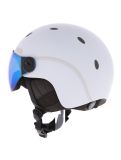 Miniatuur Sinner, Titan Visor skihelm met vizier unisex Matt White wit 