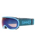 Miniatuur Sinner, Vorlage S skibril unisex Matt Blue blauw 