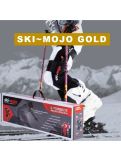 Miniatuur Ski-Mojo, Exoskeleton gold (>75kg) ski-brace unisex zwart 