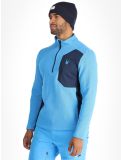 Miniatuur Spyder, Bandit 1/2 Zip skipully heren Aether Blue blauw 