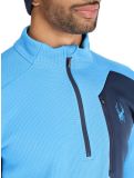 Miniatuur Spyder, Bandit 1/2 Zip skipully heren Aether Blue blauw 