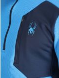 Miniatuur Spyder, Bandit 1/2 Zip skipully heren Aether Blue blauw 