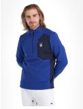 Miniatuur Spyder, Bandit 1/2 Zip skipully heren Electric Blue blauw 