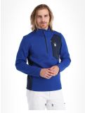 Miniatuur Spyder, Bandit 1/2 Zip skipully heren Electric Blue blauw 