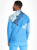 Miniatuur Spyder, Legacy 1/2 Zip skipully heren Aether Blue blauw 